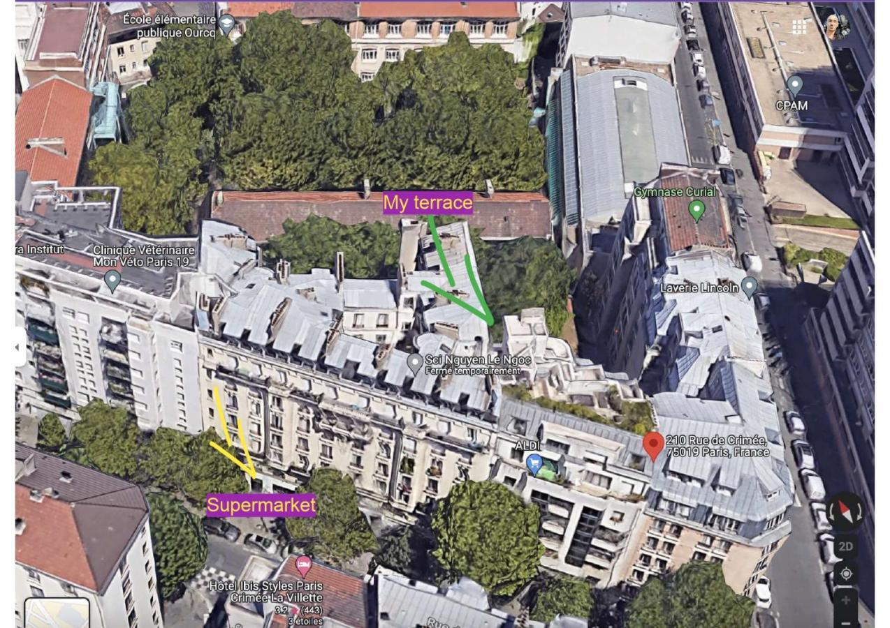 Paris Central Design Jardin & Terrasse Prive Dış mekan fotoğraf